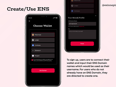 Create/Use ENS as Username
