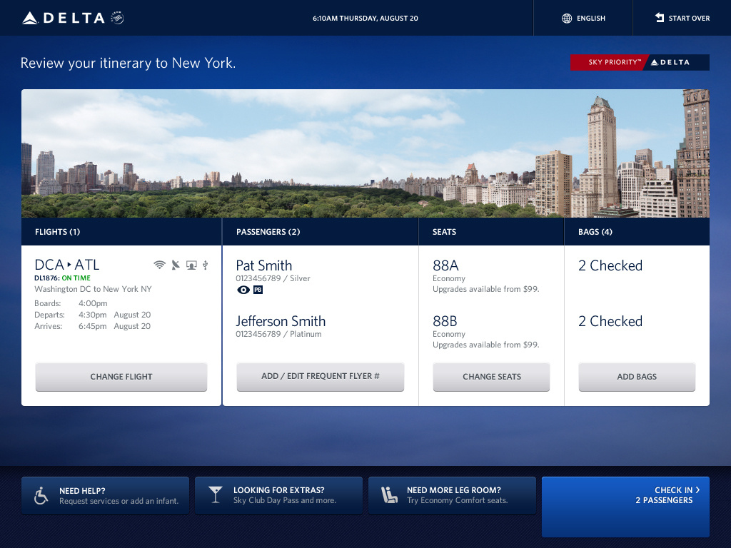 Delta Airport Kiosk by Ege Celengil on Dribbble