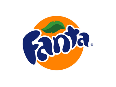 FANTA LOGO brand graphics design identity illustrator logo