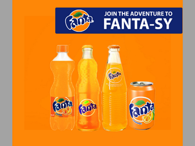 Product Awareness awareness bottle drink fanta