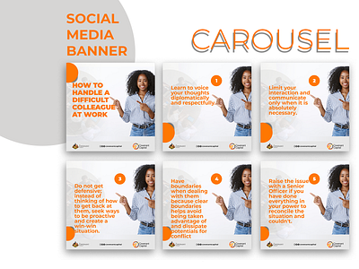 SOCIAL MEDIA BANNER I Content Carousel branding graphic design