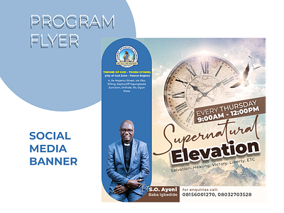 SOCIAL MEDIA BANNER I Program Flyer branding graphic design