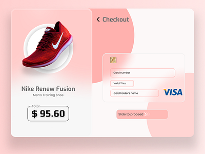 Credit Card Checkout Form. #DailyUi_02