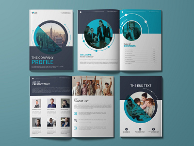 Premium corporate Business brochure, Company Profile annual report booklet branding brochure design brochure template company profile design identity minimal proposal