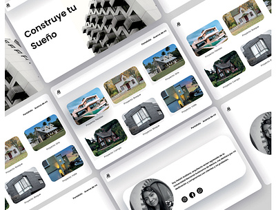 portafolio de arquitectura design figma figmadesign illustration logo minimal ui ux uxprocess web