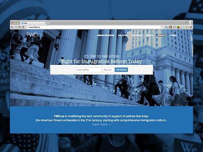 FWD.us Rebrand fwdus political website