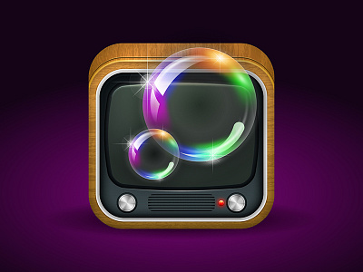 App Icon app app icon icon ios old tv tv set