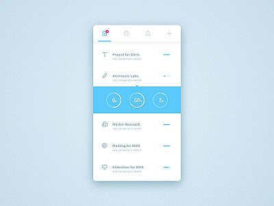 Flat UI Pack 1 app bright design flat gui ios iphone task ui ux