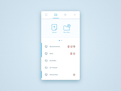 Flat UI Pack 1 app bright file flat gui ios iphone material design ui upload ux white