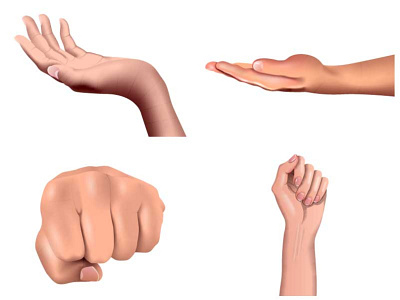 Vector illustrations art ask begin design finger fingers fist gradient illustration illustrator language nail nails set sign skin style symbol vector white