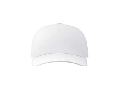 Vector cap with mesh gradient cap cloth clothes design front graphic hat print vector white