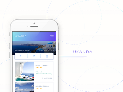 Lukanda - Booking Service booking bright hotel mobile search ui