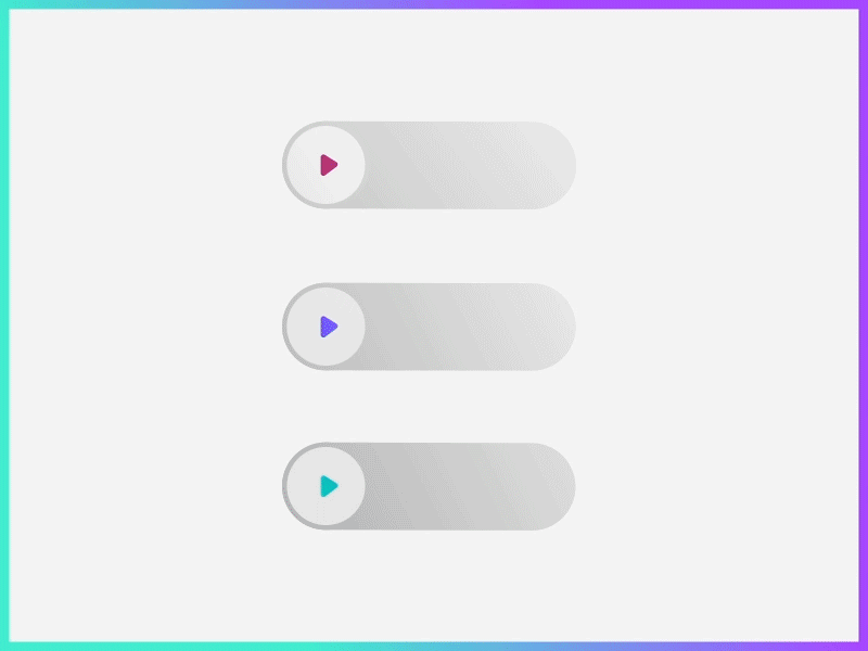 Play Buttons after effects animation button color music play ui