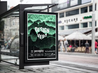 Biennale Design Vert : poster and program