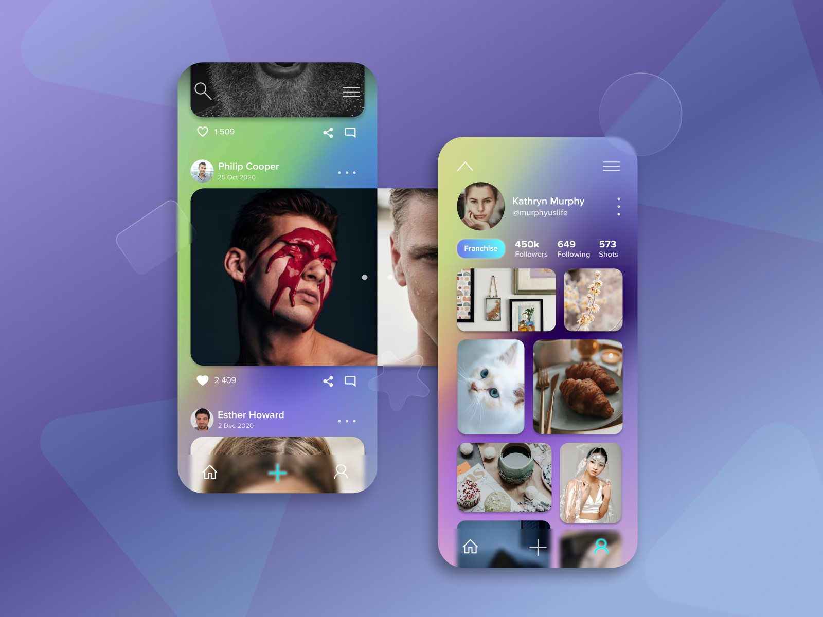 Social Media Concept By Nikolay Kanovets On Dribbble