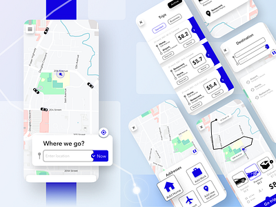 App design for taxi service