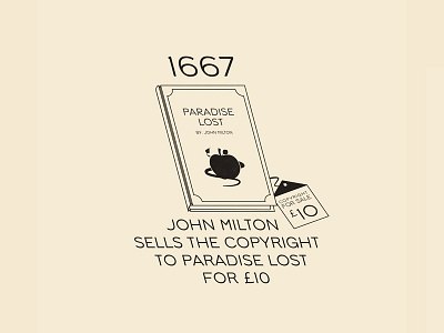 This Day In History - April 27, 1667 book history john lost milton paradise