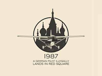 This Day In History - May 27, 1988 airplane basils cathedral cessna history mathiasrust moscow red russia square st