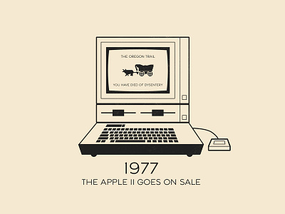 This Day In History - June 5 , 1977 apple appleii computer history oregontrail