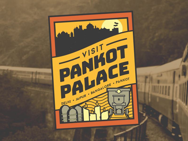 Pankot Palace temple of doom palace pankot india indiana jones travel poster