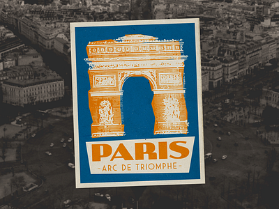 Paris luggage label label luggage label paris vintage