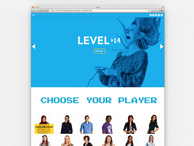 LEVEL 14 Site 8bit gaming grad show icon level 14 nick mcd ottawa responsive web website