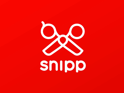 snipp app barber barberfinder identityreveal logoreveal scissors snipp