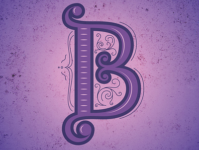 36 Days of Type 08 B 36daysoftype 36daysoftype08 handlettering lettering lettering design typography typography art