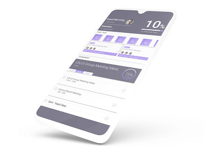 Task Manager UI/UX app design flat icon ui ux