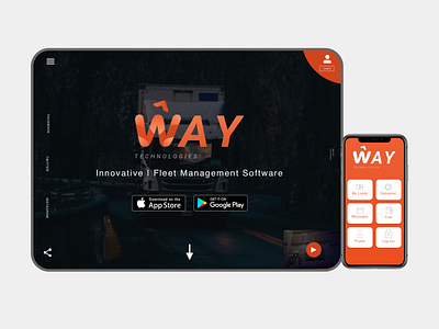 Way Technologies Concept design ui ui ux design ux