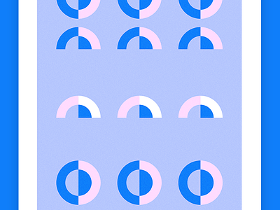 Gestalt Principles- Proximity design geometric minimalism poster visual design