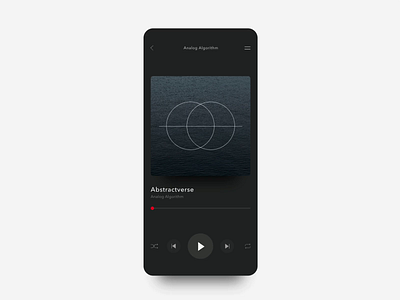 IxD Challenge — Day 9 21daysofixd animation app design ixd minimalism motion music ui ux