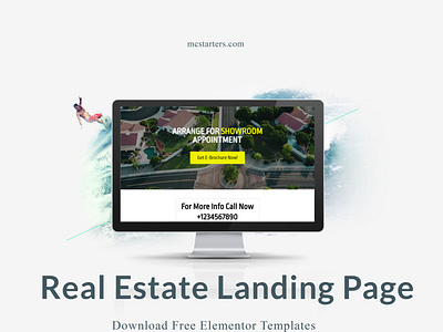 Download Real Estate Free Elementor Templates By MC Starters