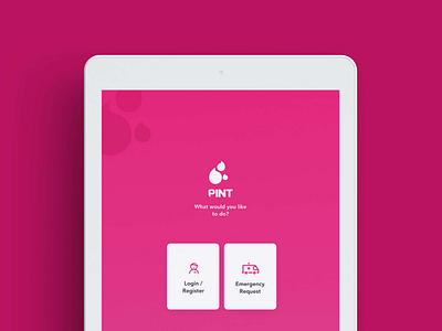 Pint Ipad Design