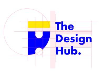 Logo Construction For The design hub Ghana