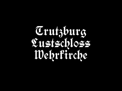 Rüpelkneipe blackletter design font fontdesign graphic design revival schwabacher type typedesign wip