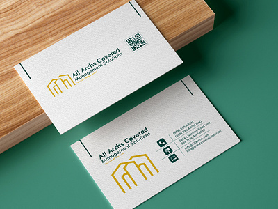 Professional Minimal Style Business Card design