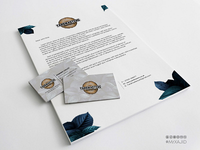Letterhead and Business card Design brand design business card business card design designer letterhead
