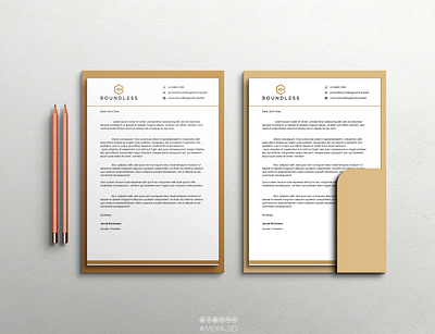 Business Letterhead Design by @mrxajid brand design brand identity business letterhead designer graphicdesign graphics design logo letterhead letterhead design letterhead designer stationery