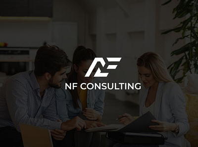 Consulting Logo Design, NF logo Design consulting logo logo design nf logo nf logo design