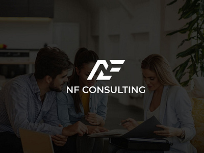 Consulting Logo Design, NF logo Design