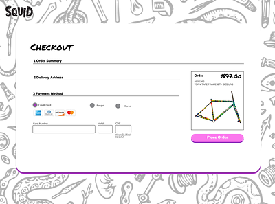 Checkout dailyui productdesign ui ux webdesign