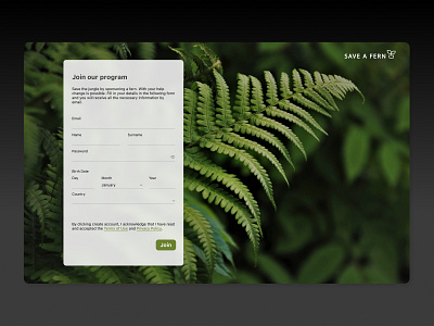 Sign up page | #Day1 UI Challenge ui ui design ux design uxui