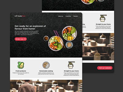 Restaurant Landing Page | #Day3 UI Challenge