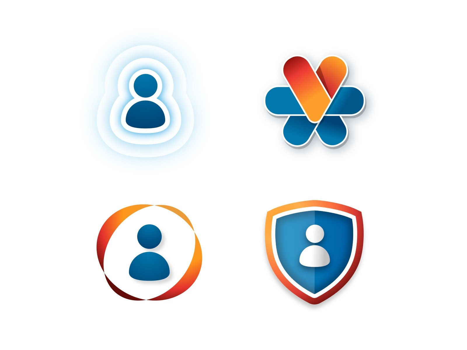 Safety app logo ideas by Roberto Chiaveri on Dribbble