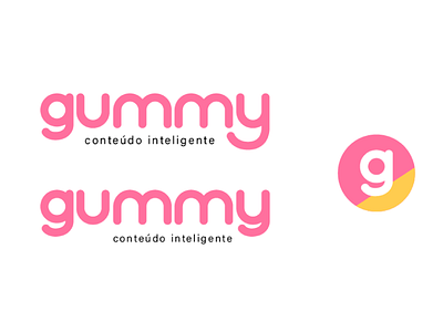 Gummy Conteúdo Digital - Rebranding Logo