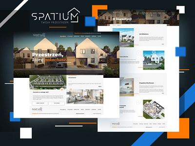 Spatium architecture design exterior rendering web design website design