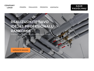 Company representative website design ui ux web