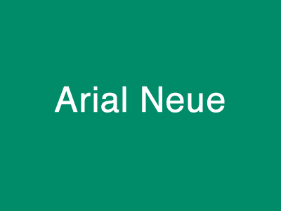 Arial Neue