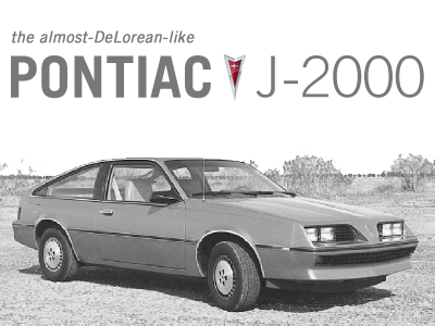 My First Car: Pontiac J-2000